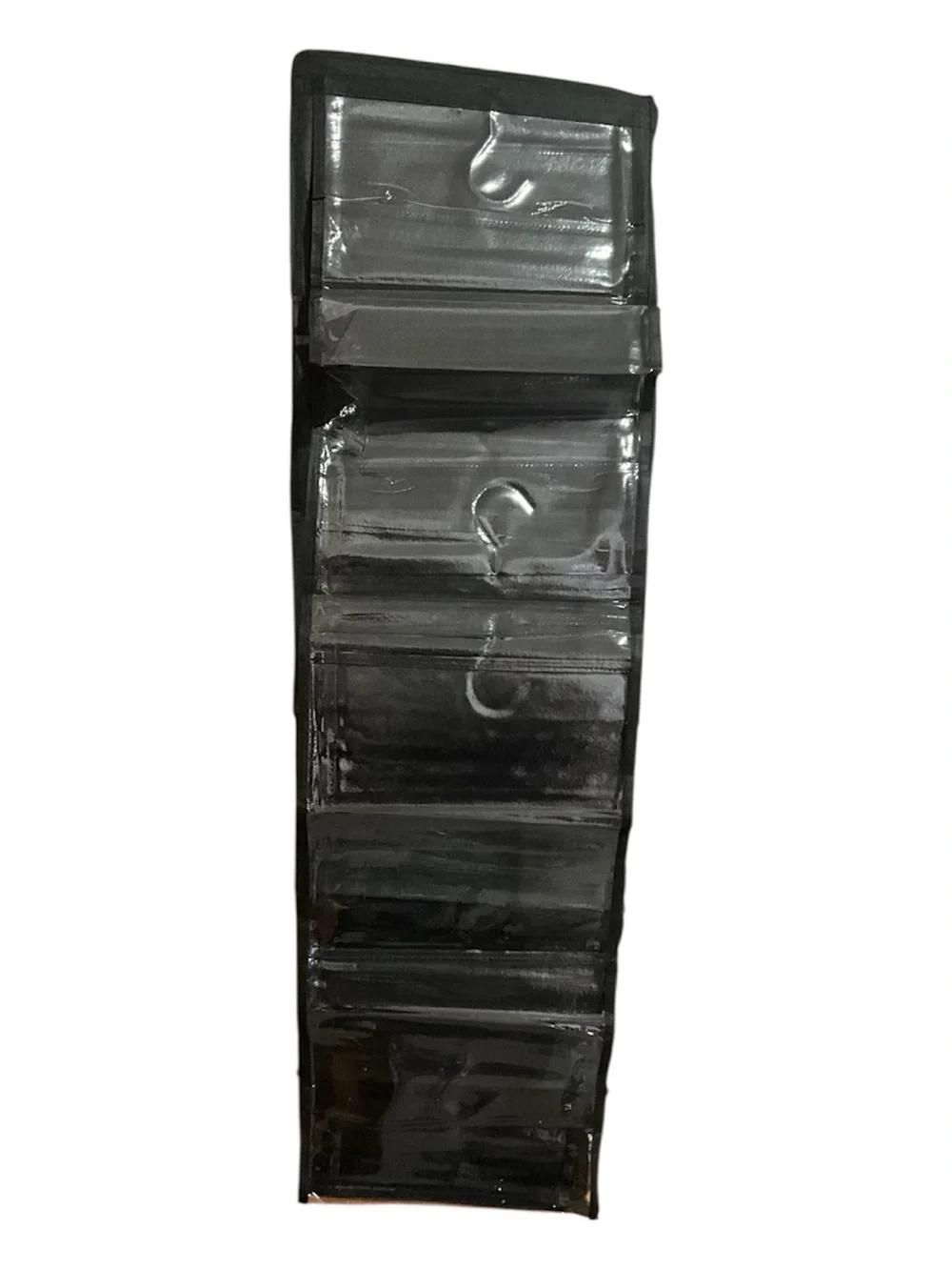 NWOT Black Purse Organizer - Clear Pocket Storage